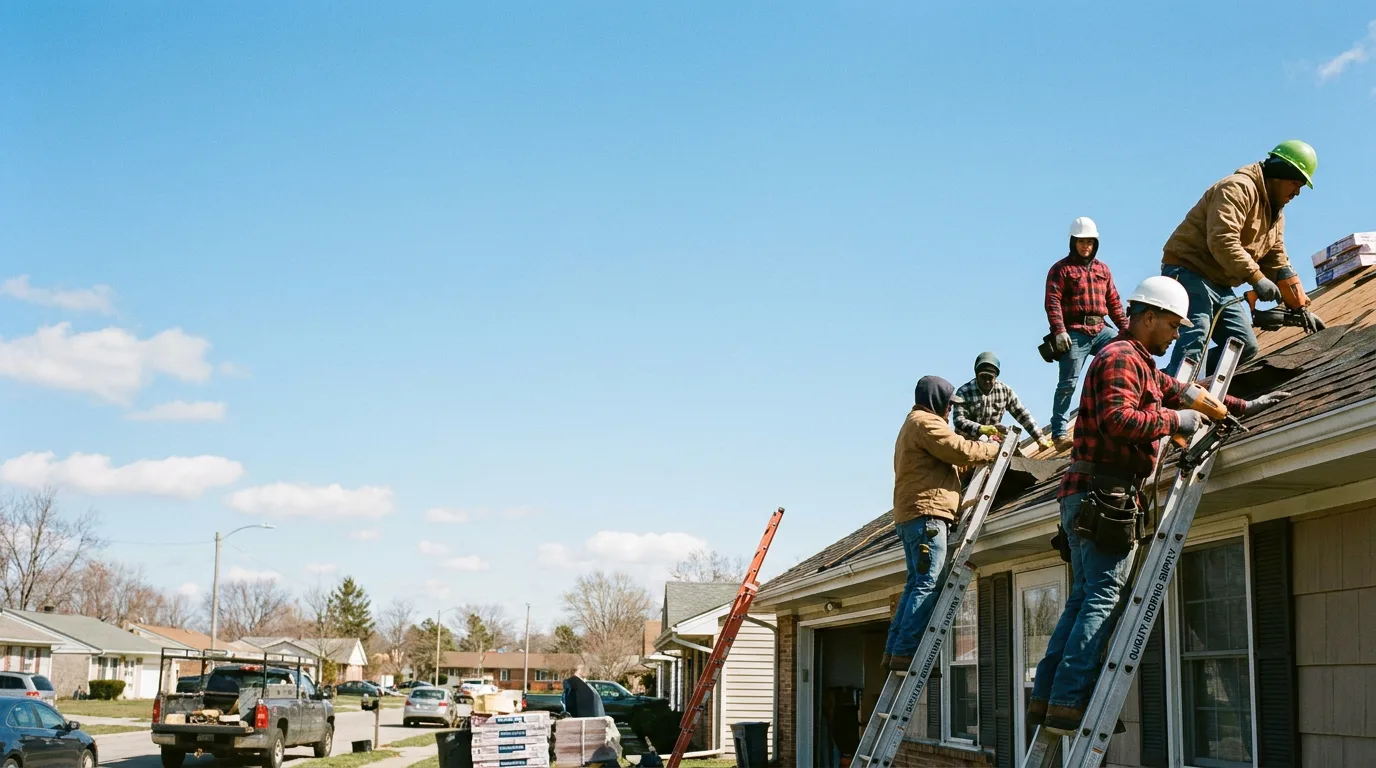 Roofing in Chataignier, LA near me